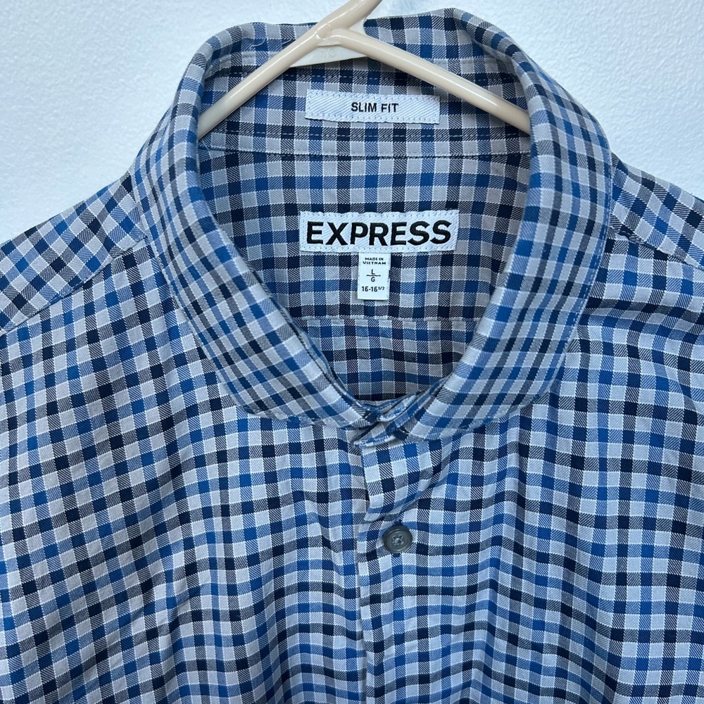Men’s Large Express Button Down - image 4